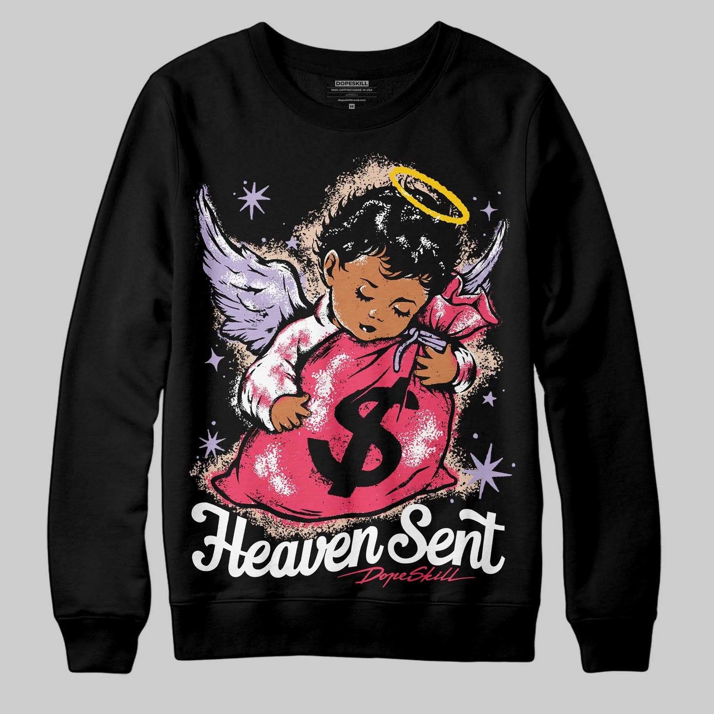 Peanut Butter Jelly 5s DopeSkill Sweatshirt Heaven Sent Graphic