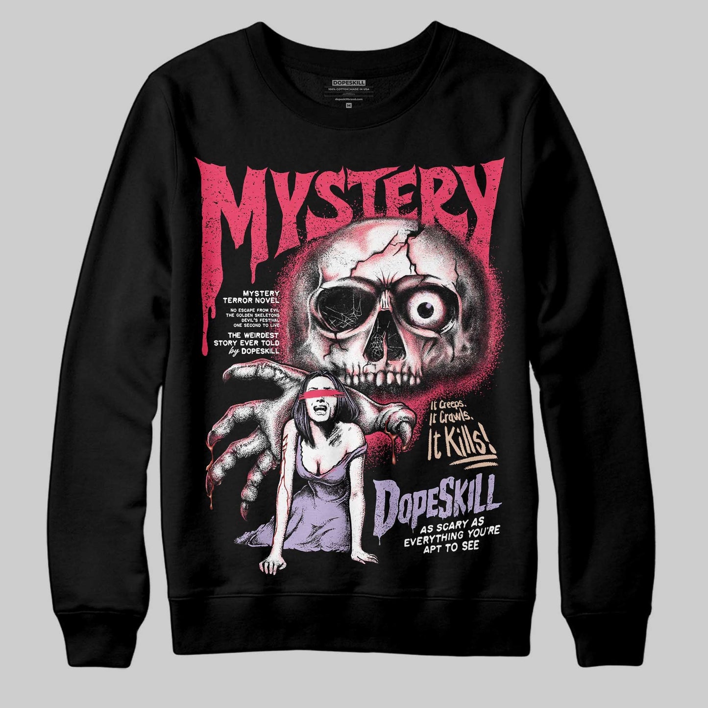 Peanut Butter Jelly 5s DopeSkill Sweatshirt Mystery Ghostly Grasp Graphic