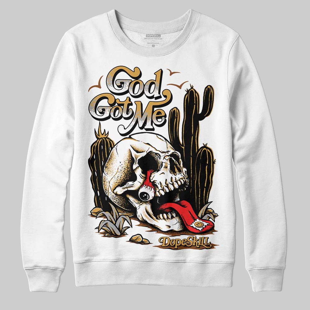 Gratitude 11s DopeSkill Sweatshirt God Got Me Graphic