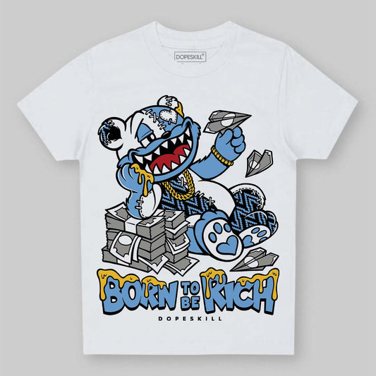Melo 12s DopeSkill Toddler Kids T-shirt Born To Be Rich Graphic