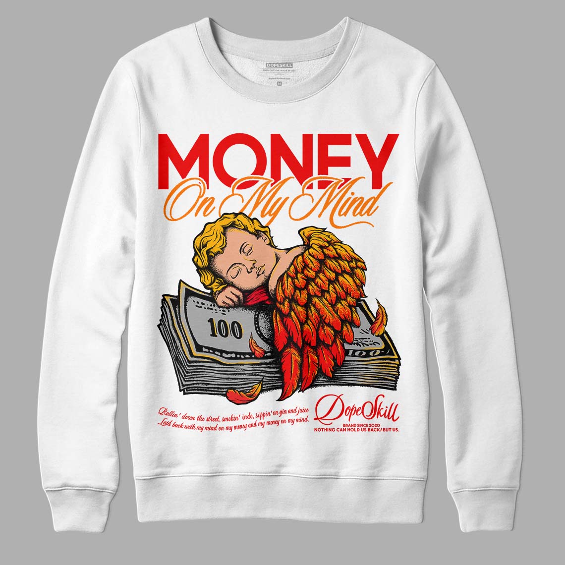 Red Collection DopeSkill Sweatshirt MOMM Graphic