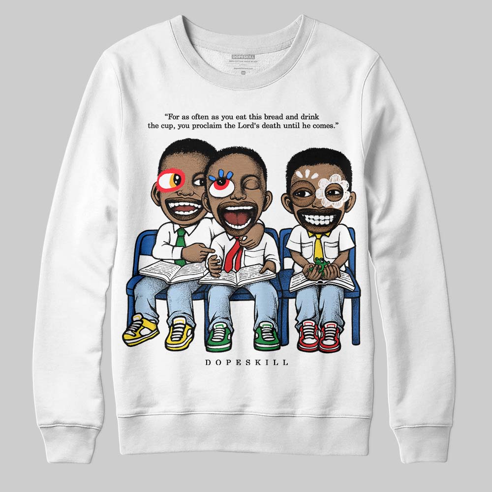 Space Jam 11s DopeSkill Sweatshirt First Sunday Graphic