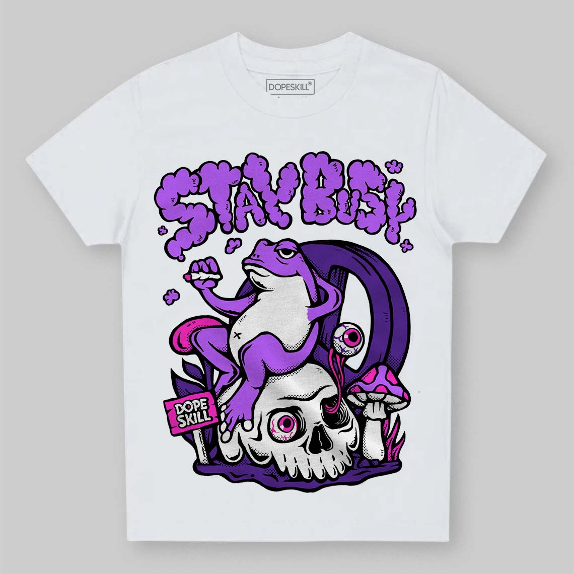 PURPLE Collection DopeSkill Toddler Kids T-shirt Stay Busy Graphic