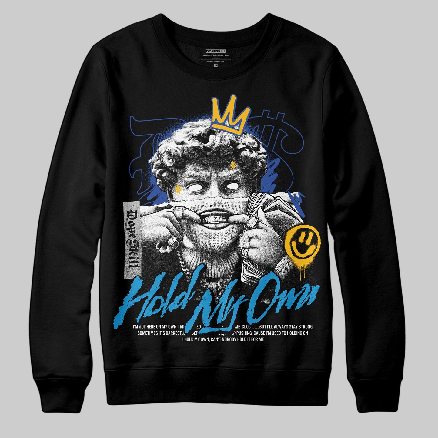 Royal Blue Collection DopeSkill Sweatshirt In My Way Graphic
