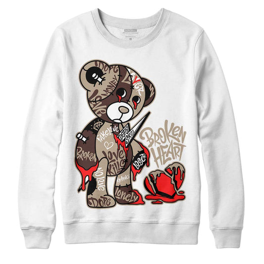 Latte 1s DopeSkill Sweatshirt Broken Heart Graphic