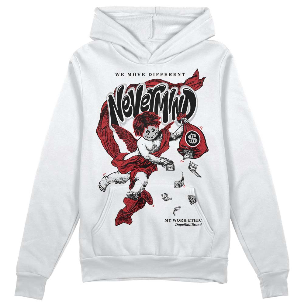 Red Taxi 12s DopeSkill Hoodie Sweatshirt Nevermind Graphic