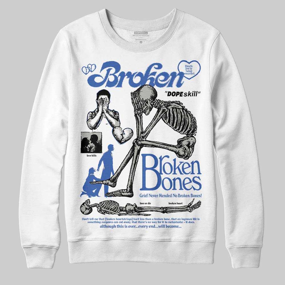 Lucky Shorts 3s DopeSkill Sweatshirt Broken Bones Graphic