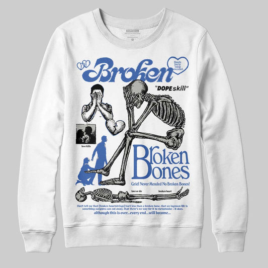 Lucky Shorts 3s DopeSkill Sweatshirt Broken Bones Graphic