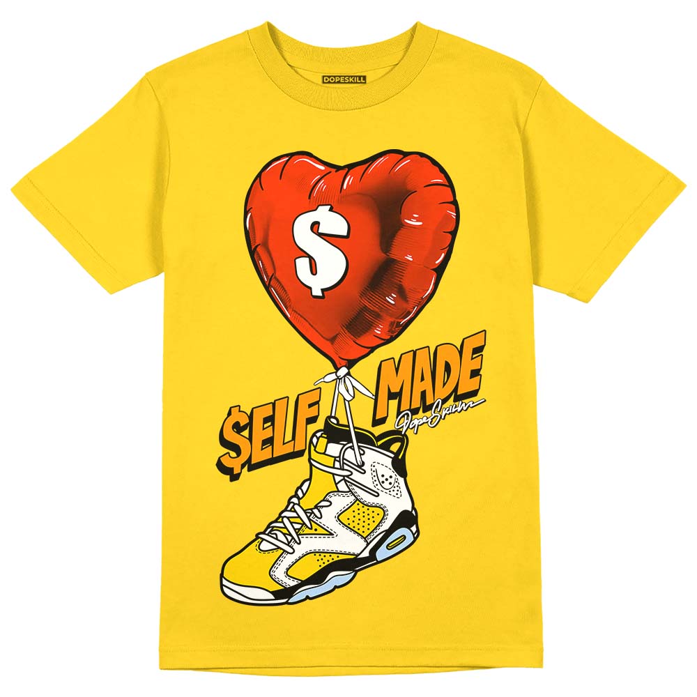 Yellow Ochre 6s DopeSkill Yellow T-shirt Self Made Graphic