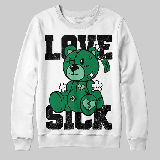 Green Collection DopeSkill Sweatshirt Love Sick Graphic