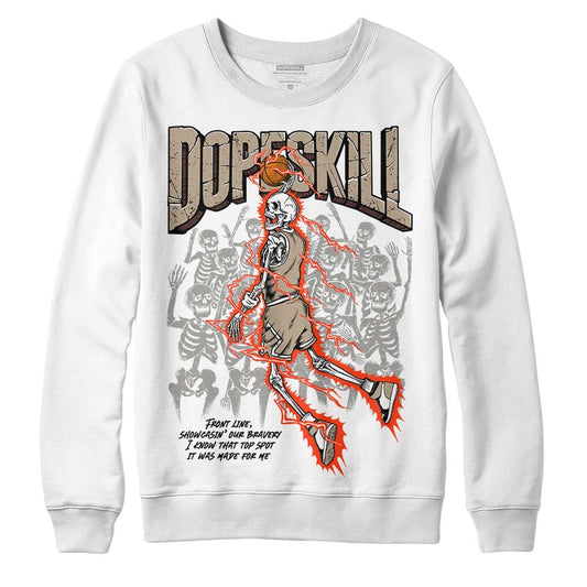 Latte 1s DopeSkill Sweatshirt Thunder Dunk Graphic