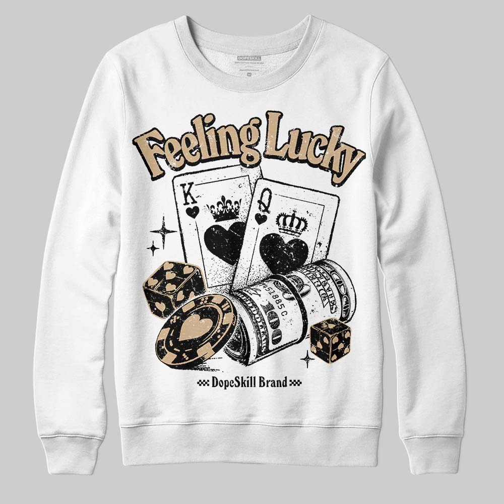 TAN Collection DopeSkill Sweatshirt Feeling Lucky Graphic