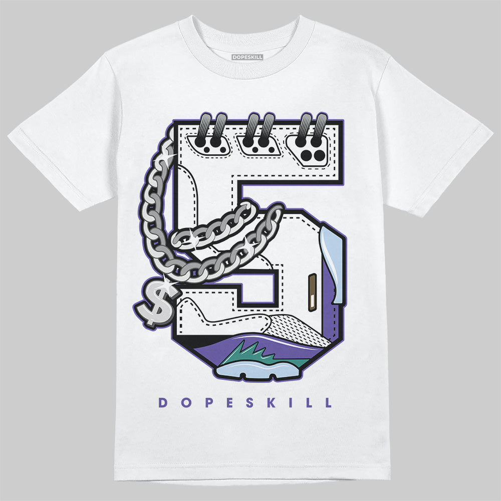 Grape 5s DopeSkill T-Shirt No.5 Graphic