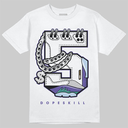 Grape 5s DopeSkill T-Shirt No.5 Graphic