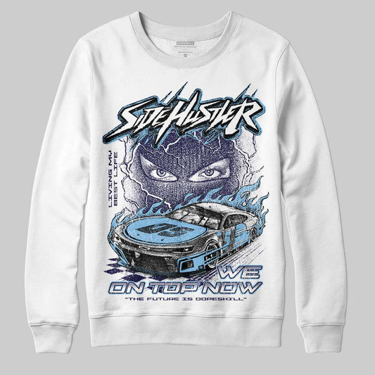 University Blue Collection DopeSkill Sweatshirt New Side Hustler Graphic