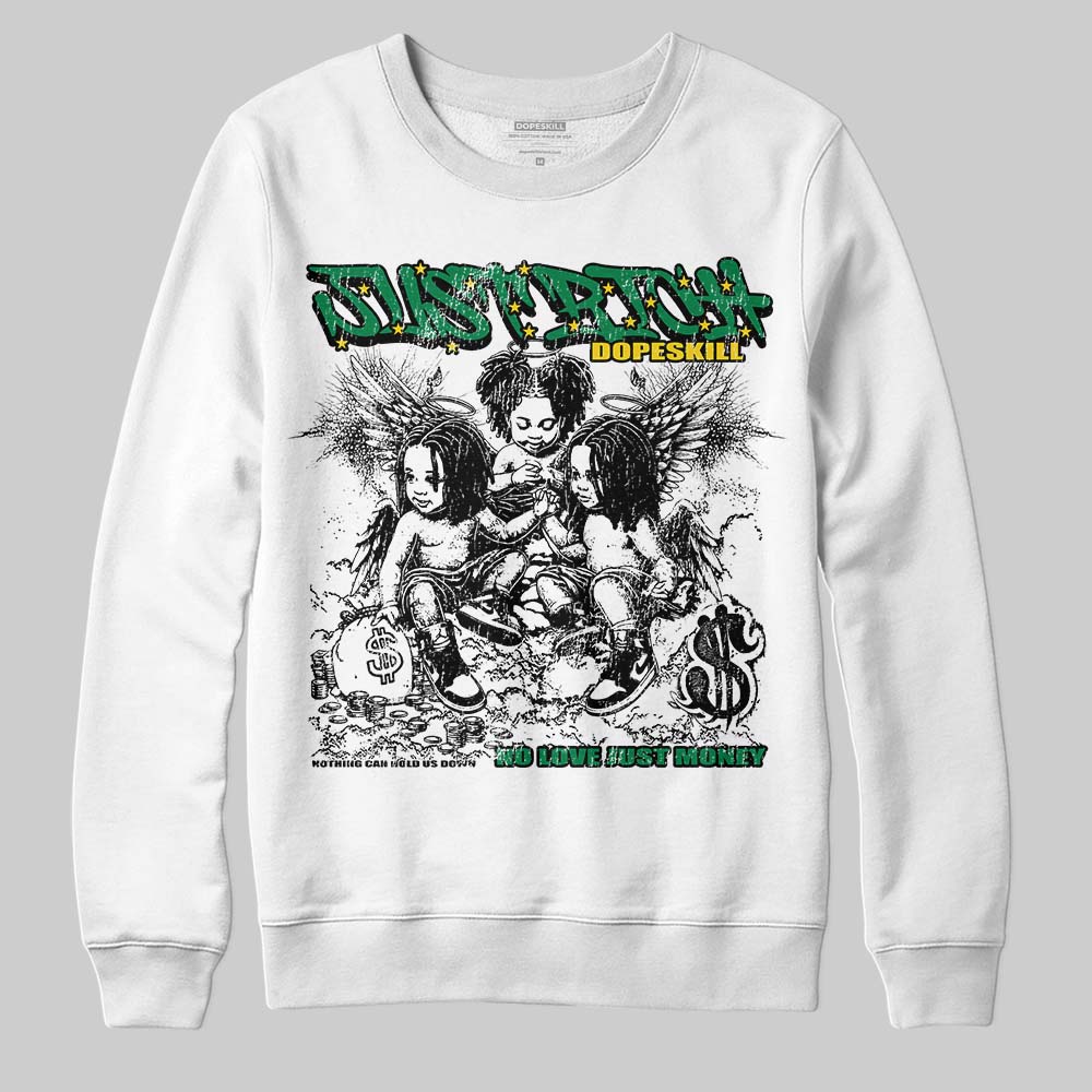 Green Collection DopeSkill Sweatshirt Just Rich Graphic