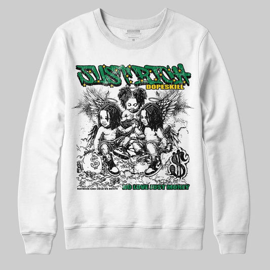 Green Collection DopeSkill Sweatshirt Just Rich Graphic