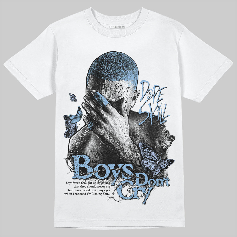 Women's Runner Sneaker Light Blue DopeSkill T-Shirt Boys Don't Cry Graphic