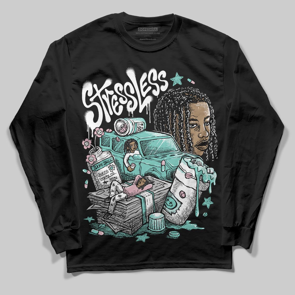 Igloo 11s DopeSkill Long Sleeve T-Shirt Stressless Graphic