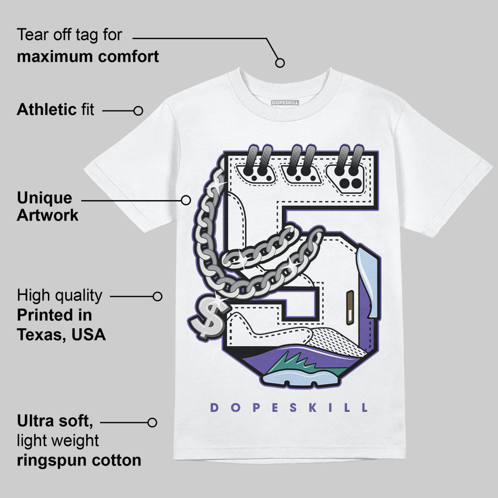 Grape 5s DopeSkill T-Shirt No.5 Graphic