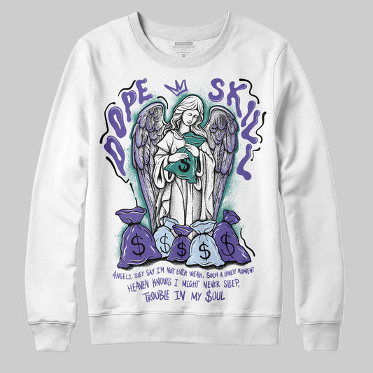 Grape 5s DopeSkill Sweatshirt Angels Graphic