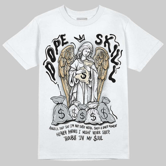 Reverse Metallic 5s DopeSkill T-Shirt Angels Graphic