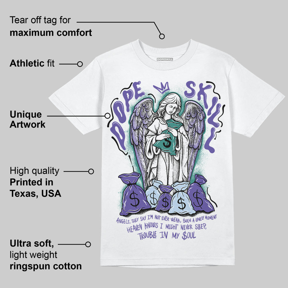 Grape 5s DopeSkill T-Shirt Angels Graphic