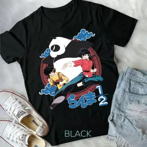 Ranma 1/2 Nibun-no-Ichi Japanese new top best anime manga Unisex T-shirt Hoodie, Sweatshirt | HypeCrazeTee.com