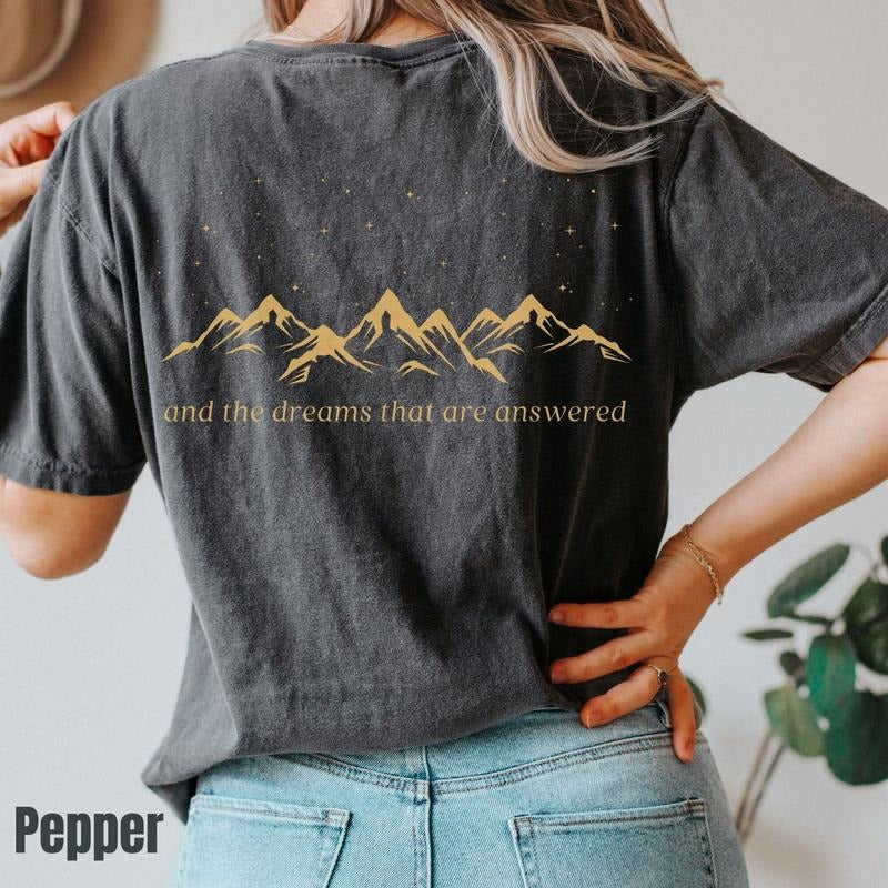 2 Slide Design, ACOTAR Velaris Merch, The Night Court T-Shirt, A Court Of Thorn And Roses Shirts, SJM, Illyrians Of The...