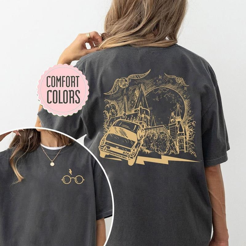 2 Slide Design, HP Get In Loser We're Going To T-Shirt - Wizard Flying Car T-Shirt, Pottery Gifts, Bookworm Tee Hoodie,...