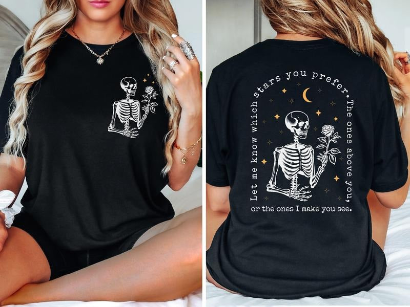 2 Slide Design, Haunting Adeline Shirt Romance of the Stars Merch Zade Meadows Dark Romance Gift for Her Booklover T...
