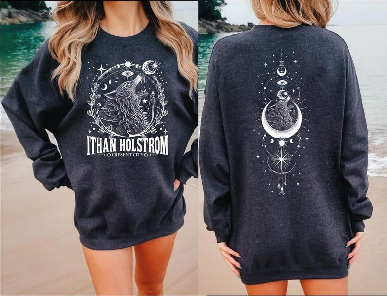 2 Slide Design, Ithan Holstrom Crescent City Sweatshirt and Hoodie, HOFAS Crescent City Sweatshirt, Crescent City Merch,...