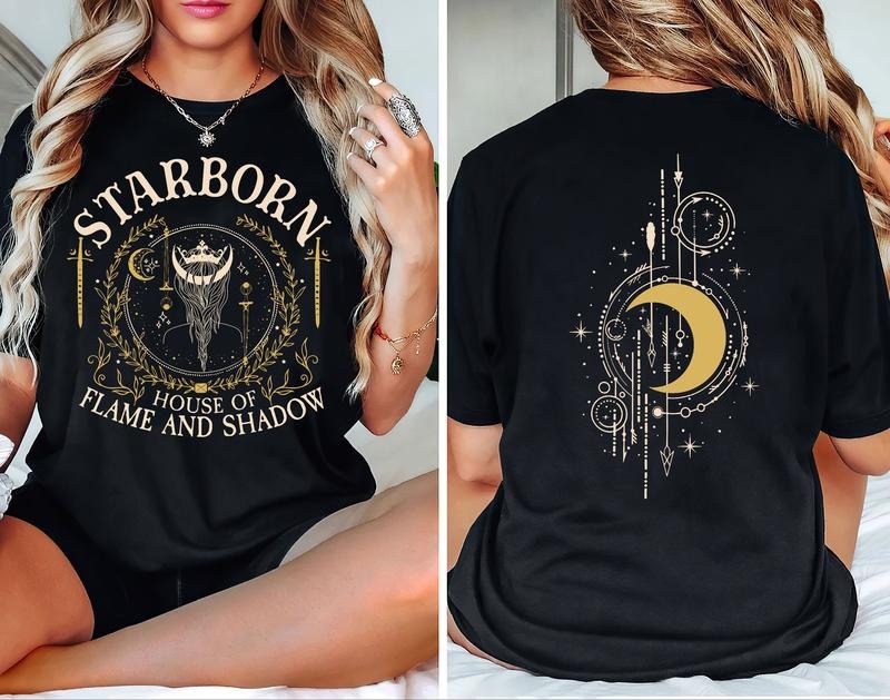 2 Slide Design, Light It Up Crescent City T-Shirt, Starborn T-Shirt, B.r.y.ce Qu.i.n.lan Shirt, Crescent City Sjm Merch,...