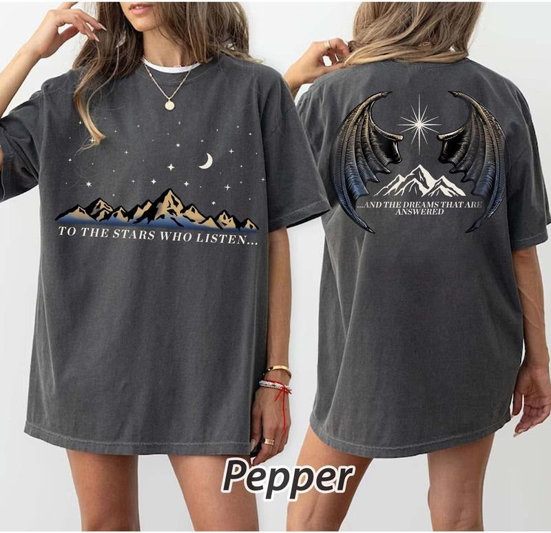2 Slide Design, Velaris City Of Starlight Shirt, The Night Court Shirt, A Court of Thorns and Roses tshirt, Court of...