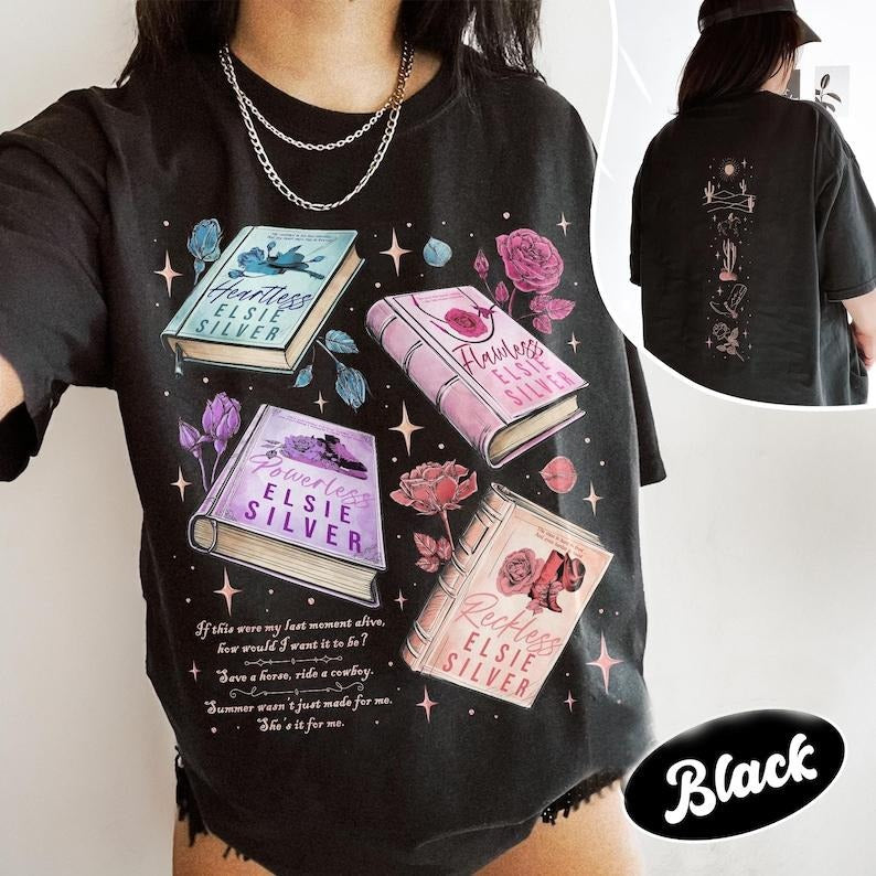 2 Slides, Chestnut Springs SeriesT-Shirt For Fan, Cowboy Romance Reader Club T Shirt, Bookish Gift for Country Girl,...