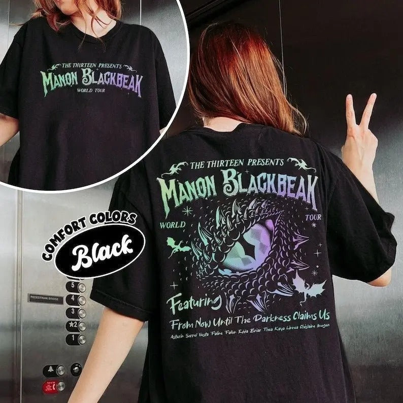 2 Slides, Manon Blackbeak Throne of Glass T-shirt, The Thirteen SVG, From Now Until The Darkness Claims Us Tee, ACOTAR...
