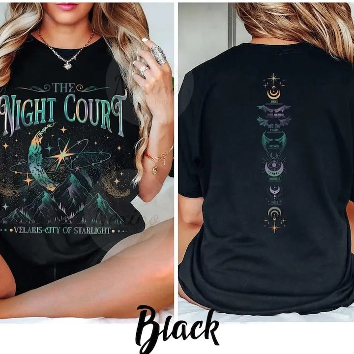 2 Slides, SJM, Velaris shirt,To the stars who listen and the dreams that are answer, A Court of Thorns and Roses,...