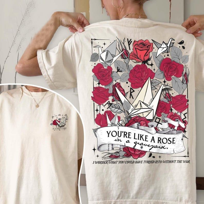 2 Slides, Vanessa Graveyard Shirt, Dark Romantasy Gift Reader, Hp Wizard Merch, Manacled Shirt, Manacled Merch, Fandom...