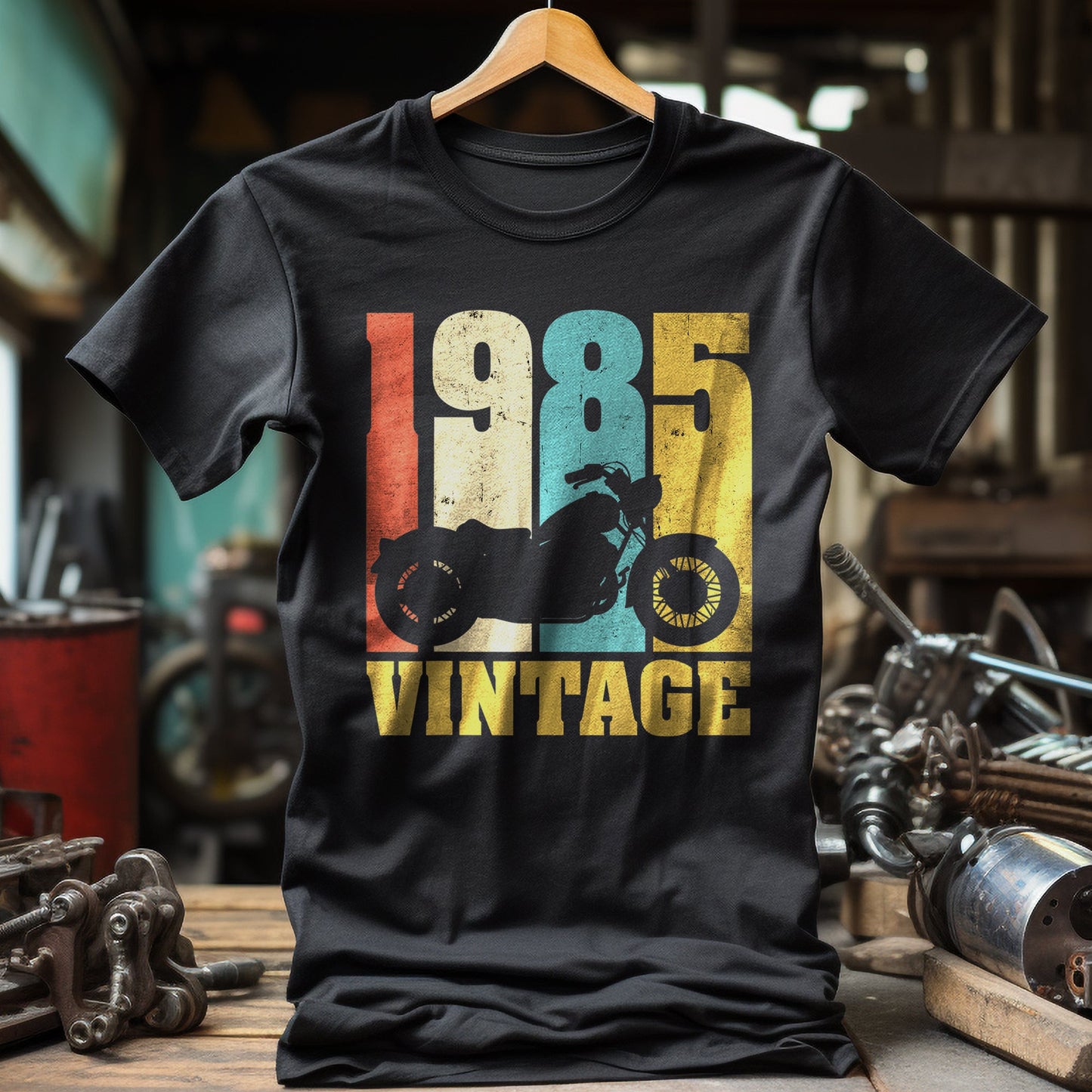 Vintage 1985 Motorcycle T-shirt ‚Äì