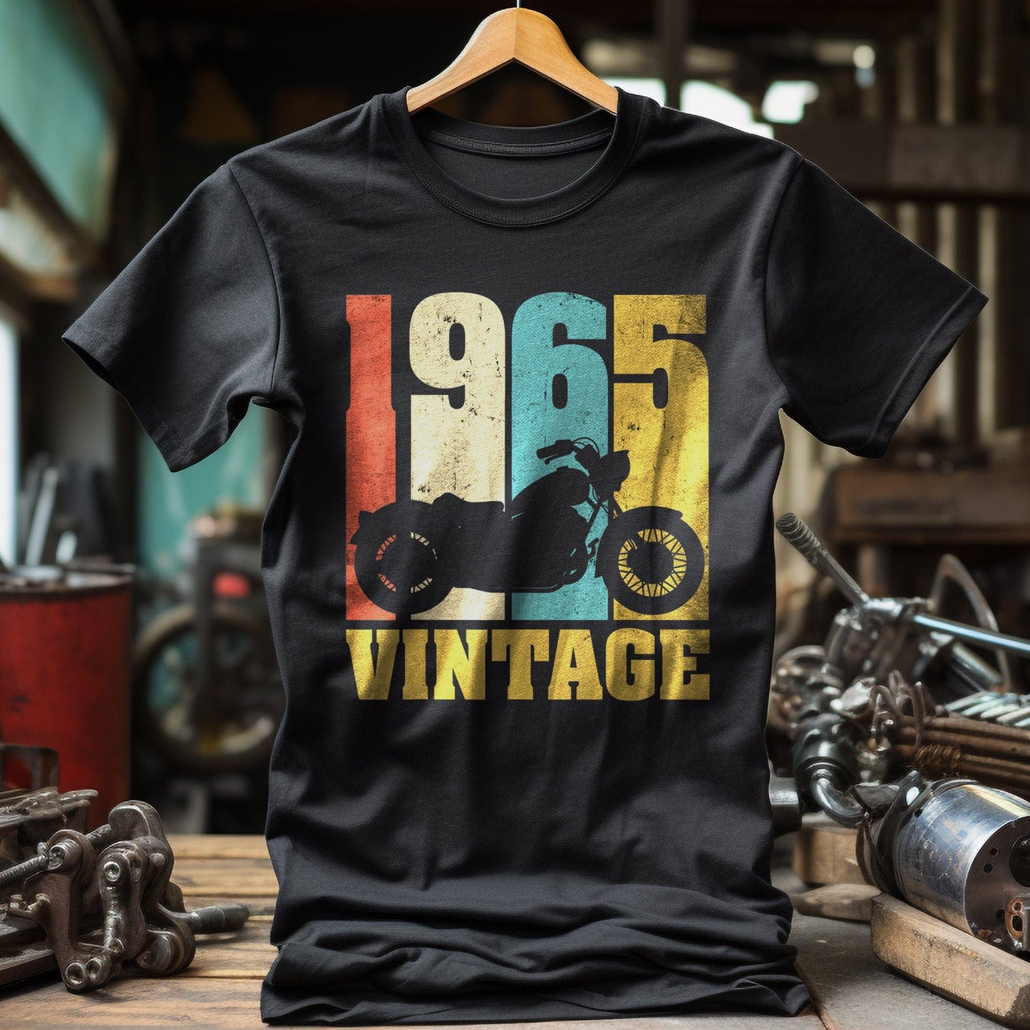 Vintage 1965 Motorcycle T-Shirt -
