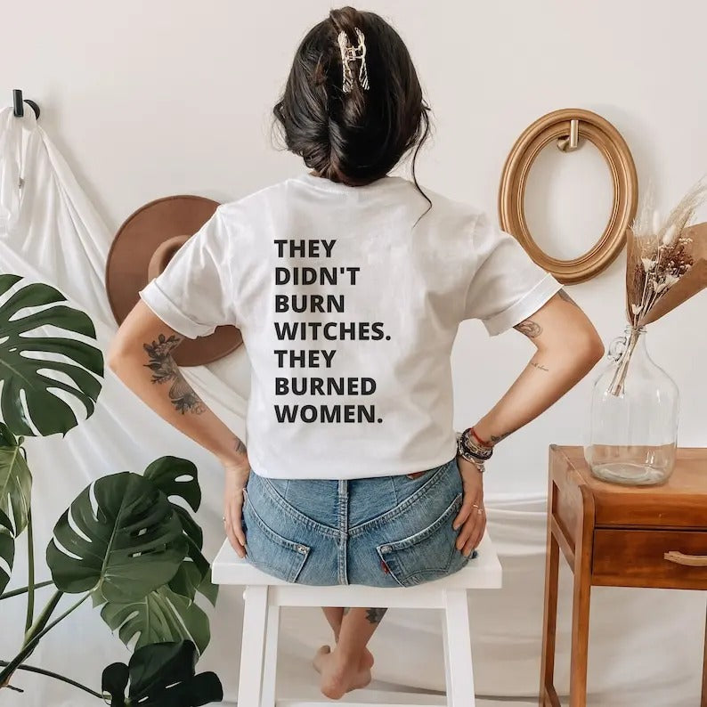 2 slides, Vintage Medusa Back Print Dark Academia Sapphic Dark Goddess Feminist Shirt Light Academia Shirt Dark Academia...