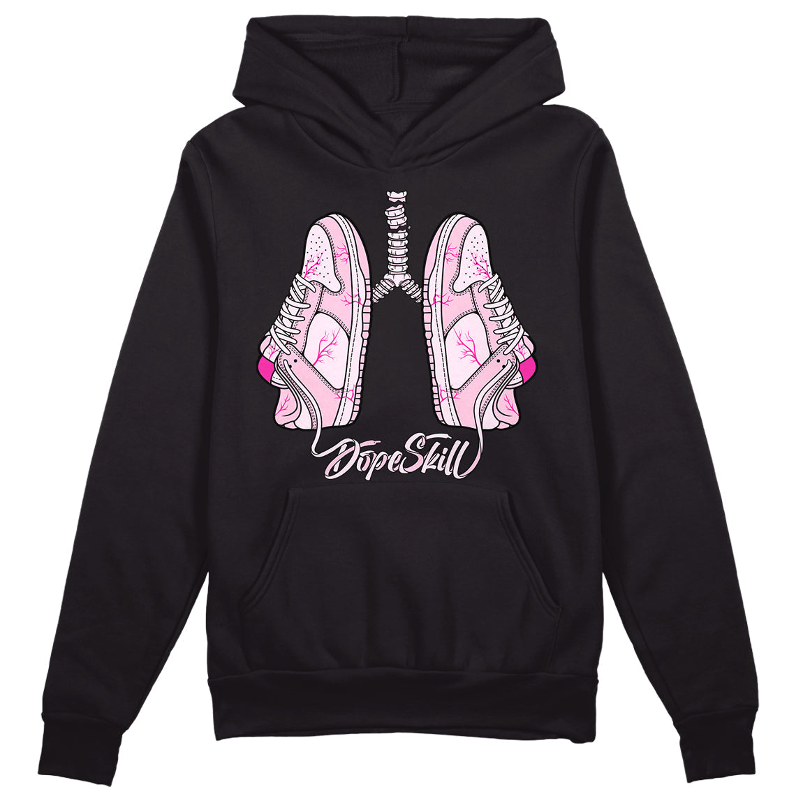 Triple Pink Dunk Low DopeSkill Hoodie Sweatshirt Breathe Graphic