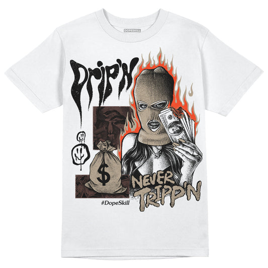 Latte 1s DopeSkill T-Shirt Drip'n Never Tripp'n Graphic