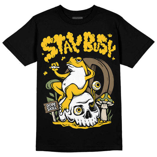 Yellow Collection DopeSkill T-Shirt Stay Busy Graphic