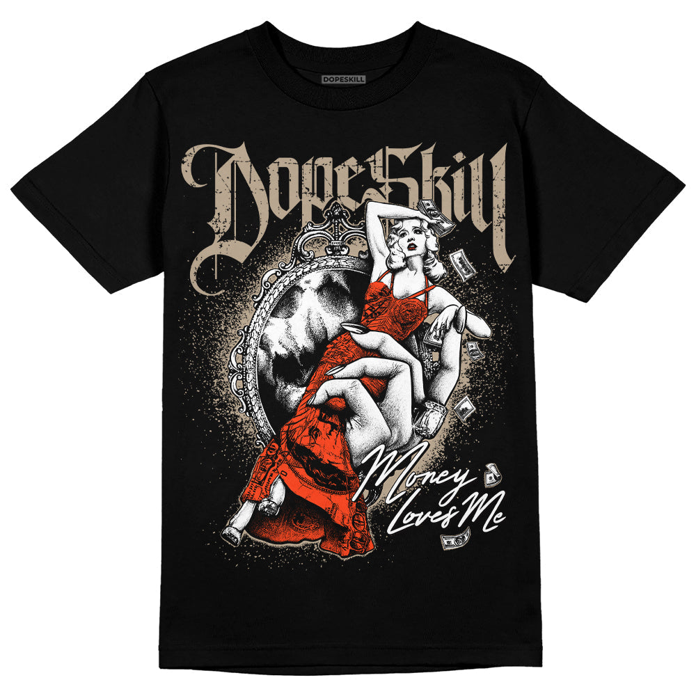 Latte 1s DopeSkill T-Shirt Money Loves Me Graphic