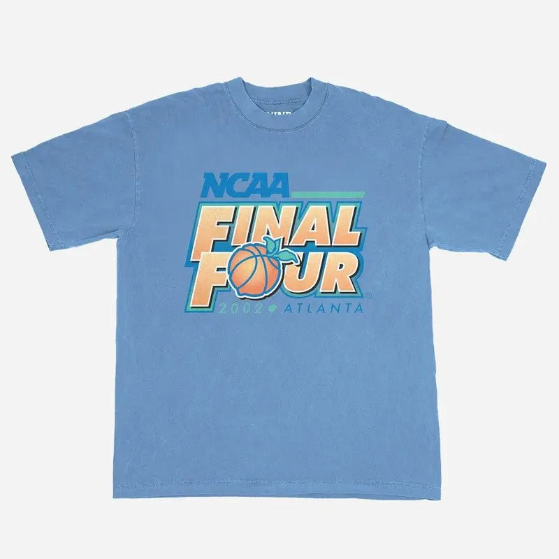 2002 FINAL FOUR LOGO HEAVYWEIGHT TEE, Basketball Unisex Classic AT-Shirt Sweatshirt Hoodie. | HypeCrazeTee.com
