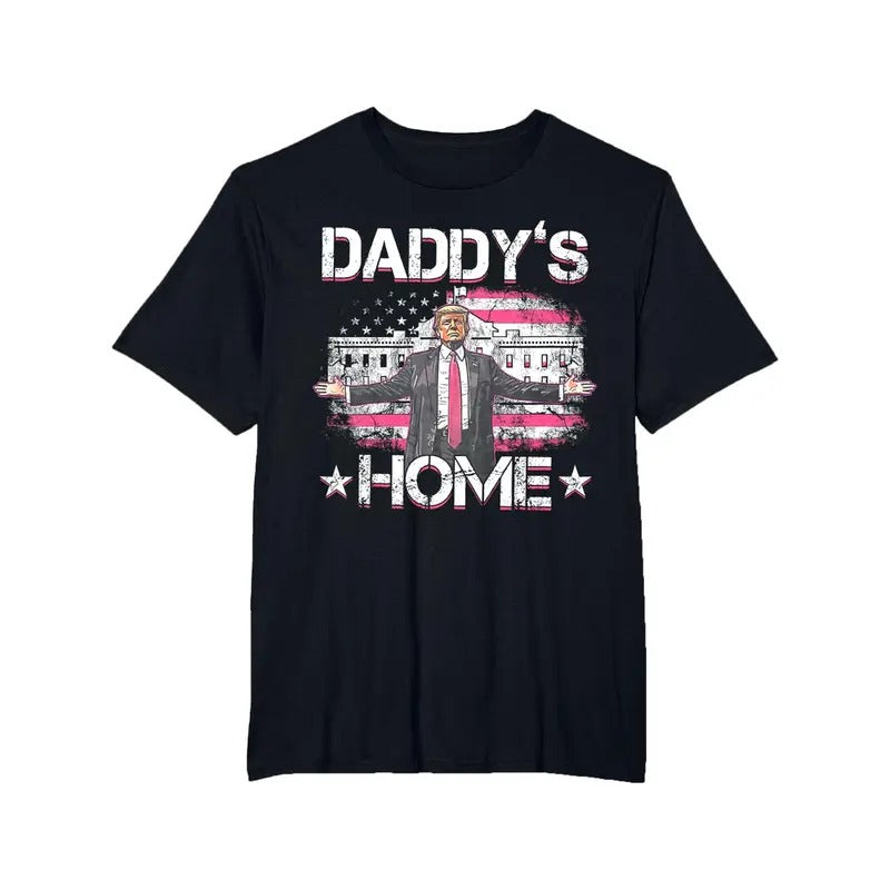 2024 Mr. Trump. Printed US Printed 100% Cotton Mens Short Sleeve Cotton Unisex T-Shirts Crewneck Classic-fit Top Casual...