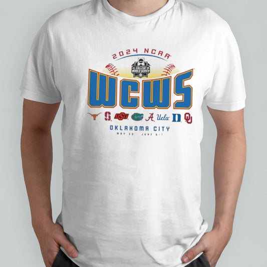 2024 NCAA WCWS Oklahoma City, May 30 â€“ June 6,7 shirt