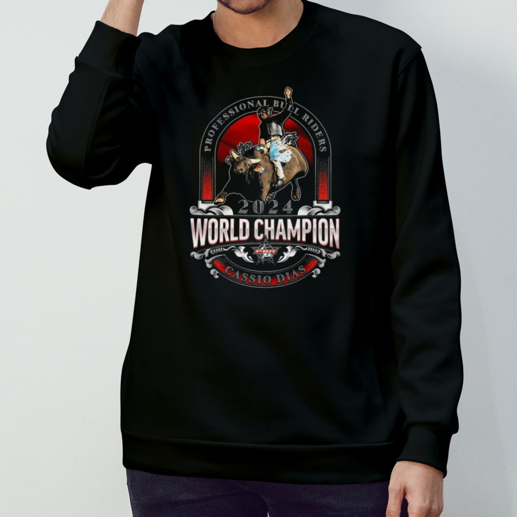 2024 PBR World Finals Champion Professional Bull Riders Cassio Dias Shirt