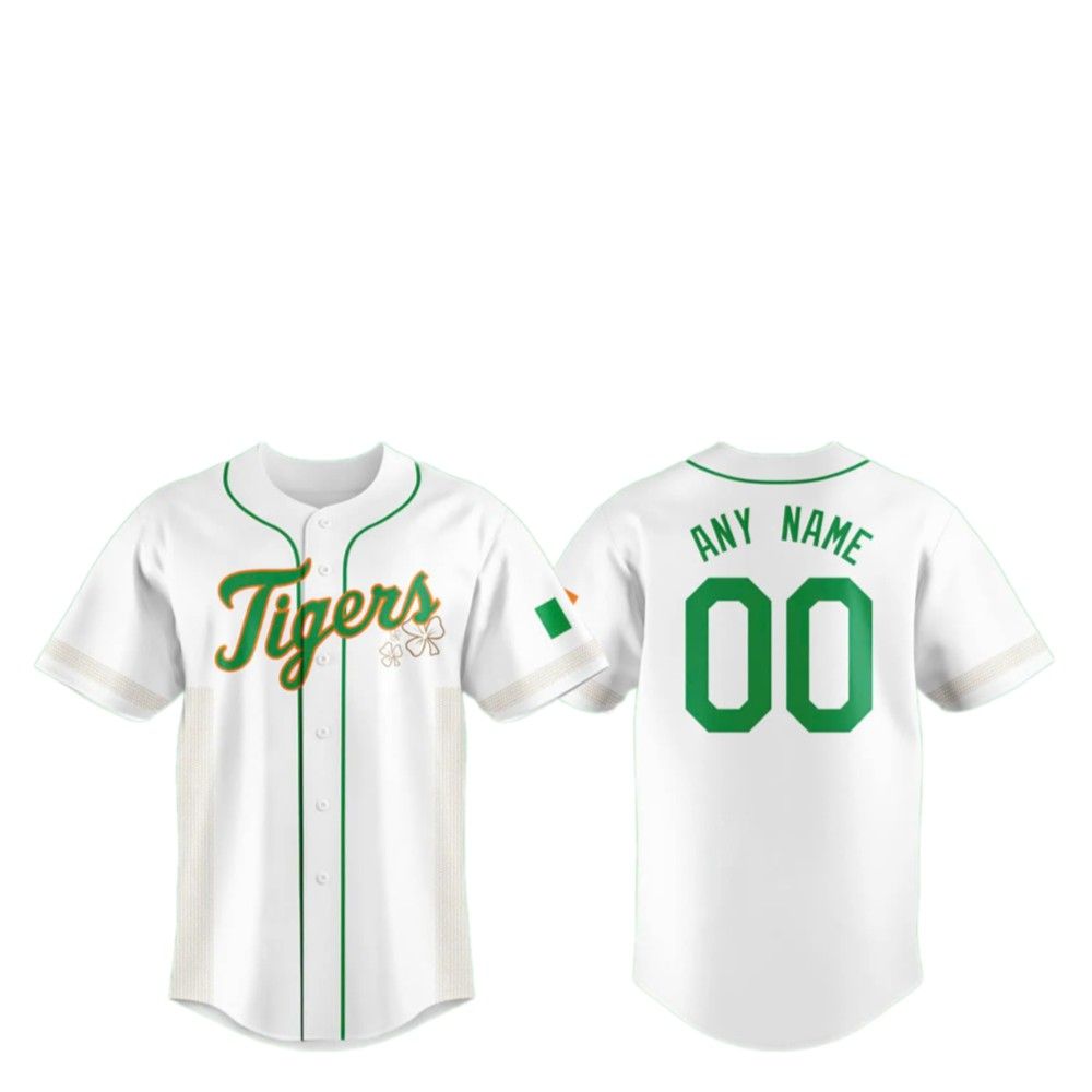 2025 Tigers Irish Heritage Night Jersey - Grishko.com